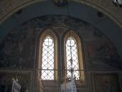 Інтер’єр трансепта зі Страшним судом