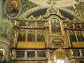 Ліва верхня частина іконостаса