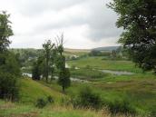 2007 р. Панорама села від замку