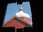 2008 р. Купол церкви крізь отвір дзвону