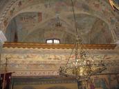 Склепіння над хорами зі стінописом
