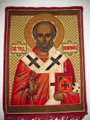 Вишита ікона «Св. Микола»