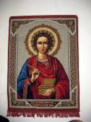 Вишита ікона «Св. Пантелеймон»