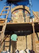 Мозаїка в процесі монтажа (2)