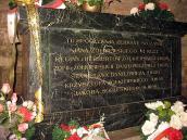 Напис на гробівці