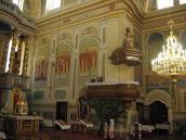 2012 р. Бічна стіна вівтаря і кафедра…