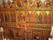 Вигляд іконостасу з хорів