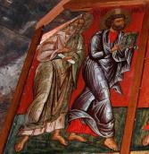 Апостоли Іоан (?) та Марко