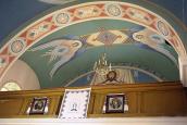 2014 р. Інтер’єр склепіння над хорами