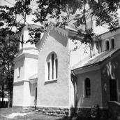 1989 р. Бічний фасад. Вигляд з позиції…