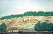 1854 р. Панорама села Нова Віта…