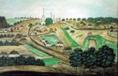 1854 р. Панорама села