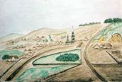 1854 р. Панорама села