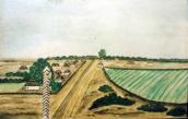 1854 р. Панорама села Злодіївка