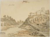 1873 р. Руїни замку