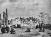 [1871 – 1873 рр.] Вигляд з боку парку