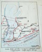 Схема бойвих дій ряданців у квітні –…