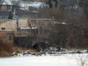 2021 р. Вид млина з боку ріки Бог