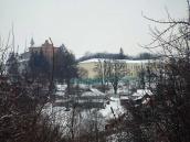 2021 р. Панорама кляштору і палацу зі…