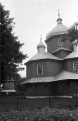 1989 р. Дзвіниця і церква. Вигляд з…