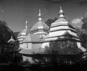 1993 р. Дзвіниця і церква. Вигляд з…