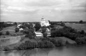1990 р. Панорама села з церквою із…