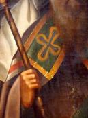 Права рука з посохом