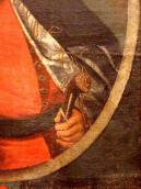 Права рука на ефесі шаблі