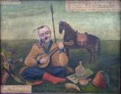 Козак Мамай з атрибутами