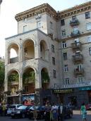 2007 р. Торцевий фасад з боку станції…