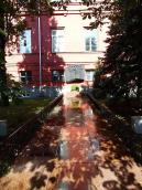 2007 р. Фрагмент фасаду з пам’ятною…