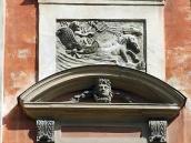 Середня рельєфна вставка (Посейдон на…