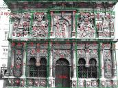 Західний фасад. Схема скульптурного…