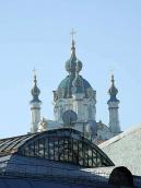 Плафон пасажу і верхи церкви