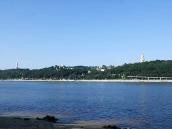 2008 р. Панорама правого берега Дніпра