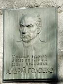 Меморіальна дошка А.Головку
