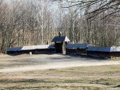 2011 р. Західний бік огорожі з брамою.…