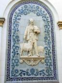 Керамічне панно “Вівчар з вівцями”