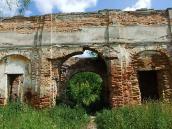 2011 р. Північна стіна дворика. Вигляд…