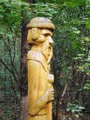 Півпостать у профіль