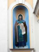 Св.Кирило. Стінопис у ніші