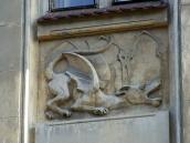 Лівий рельєф дракона