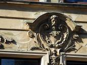 Картуш з маскароном