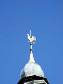 Ліхтарик з флюгером-півнем