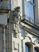 Сецесійний маскарон