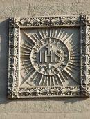 Рельєф з ініціалами Христа