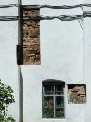 Фрагмент південного фасаду із зондажами