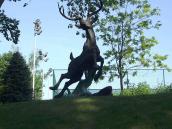 Скульптура оленя (28)