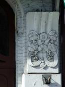 Сецесійна рельєфна вставка входу