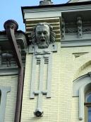 Лівий сецесійний маскарон